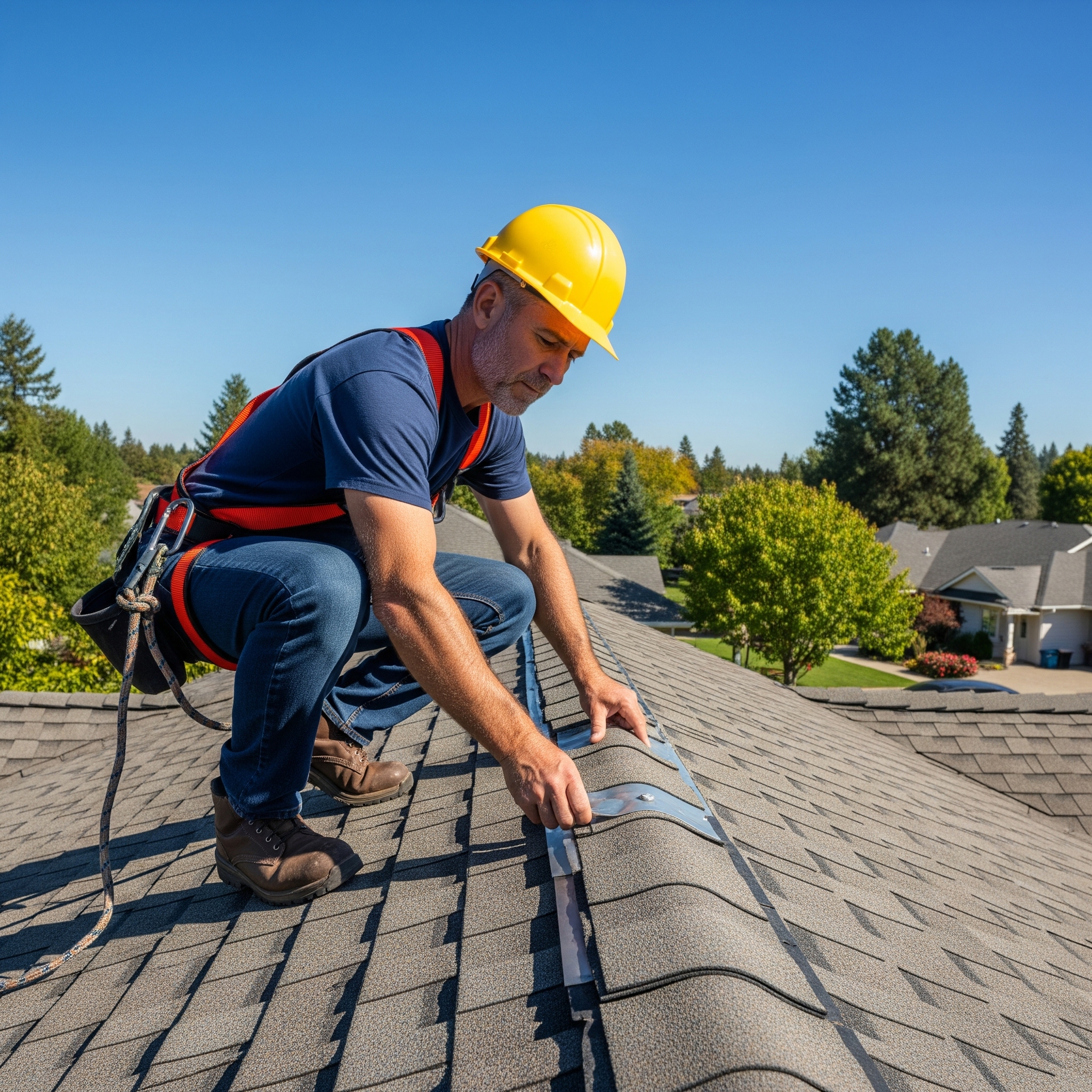 Regular roof inspections