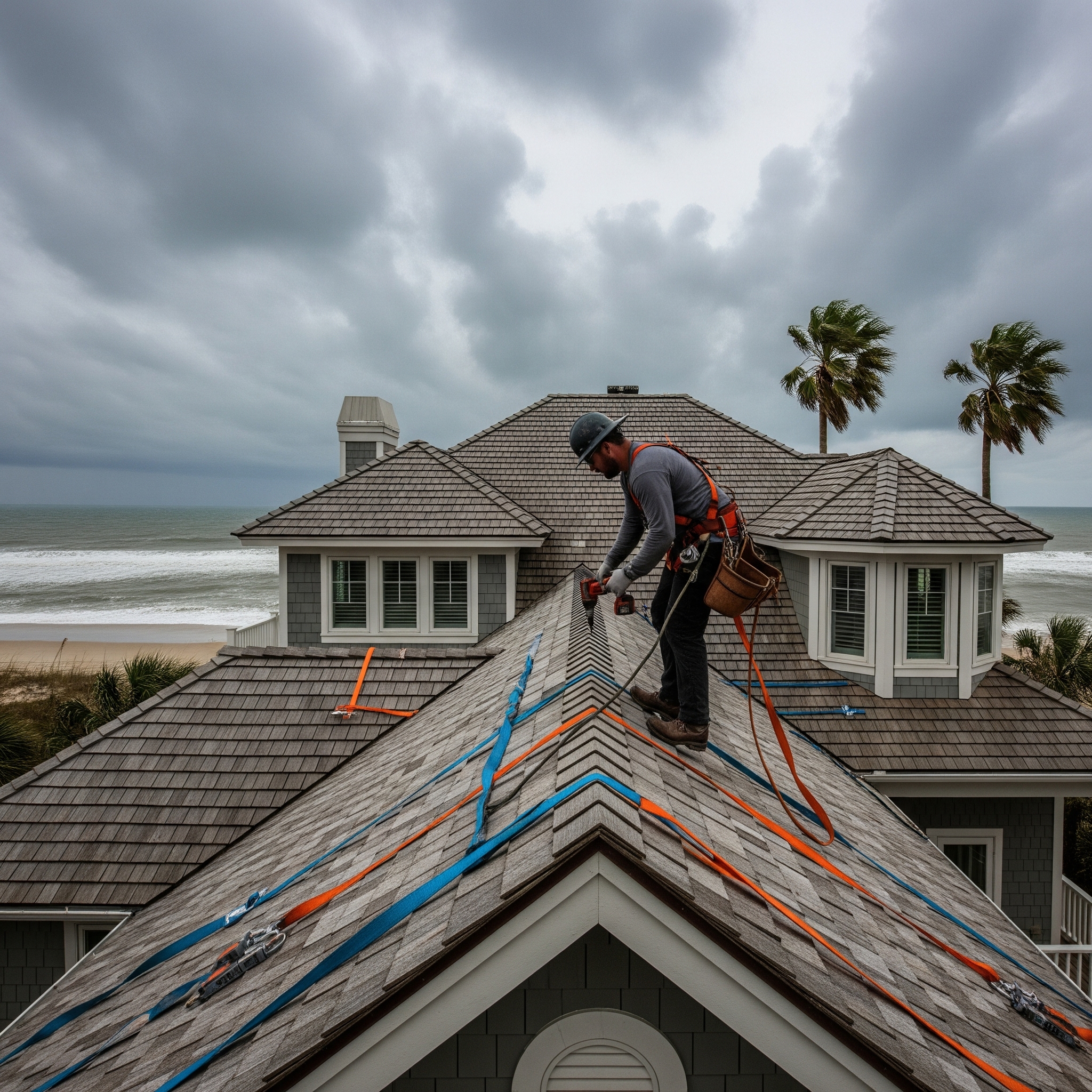 preparing coastal roof hurricane season