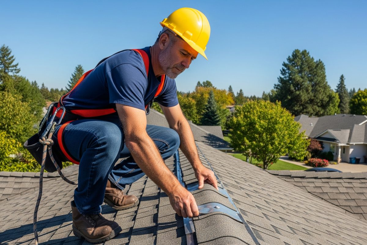 Regular roof inspections
